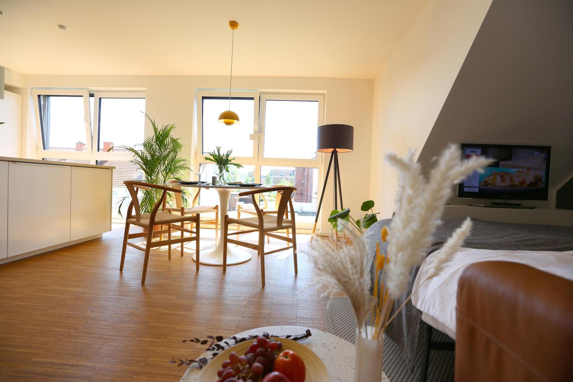 شقة Neues Trendy Dachgeschossloft هانوفر المظهر الخارجي الصورة